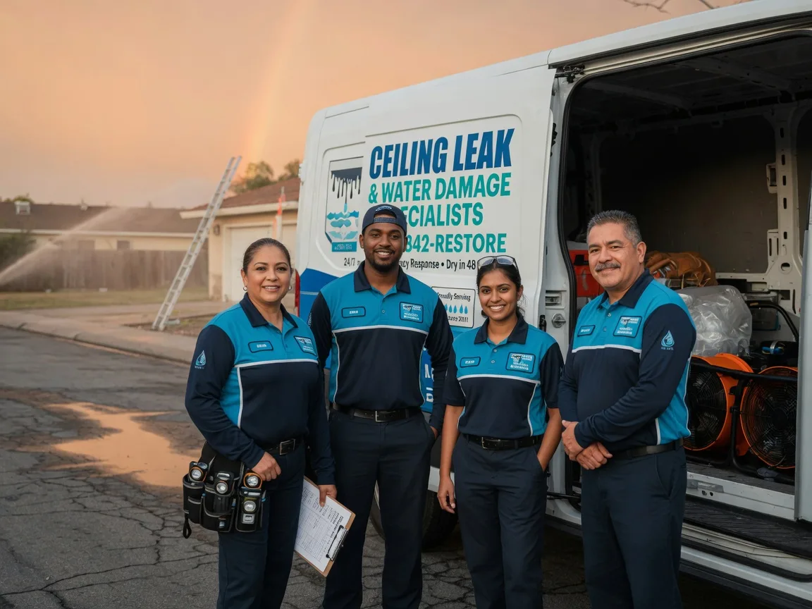 Ceiling Leak Cleanup company in Amery, WI
